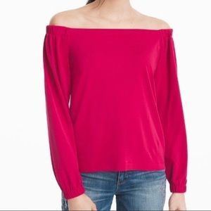 WHBM Off Shoulder Blouse